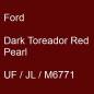 Preview: Ford, Dark Toreador Red Pearl, UF / JL / M6771.